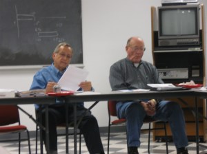 League President Dave and Treasurer Jim Phillips