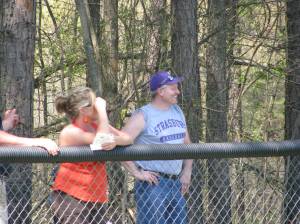 Mr. D was there to cheer on his beloved Rams