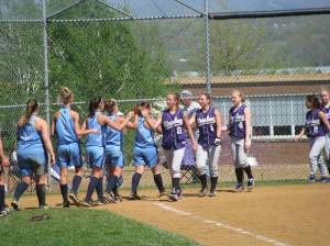 Congrats after a well played game!