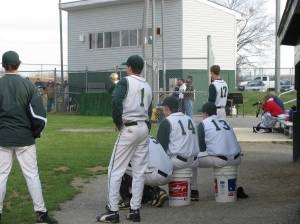Cheering on their offense