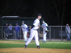 Looking in for the sign.