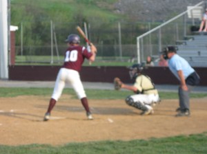 LHS's T.J Noser at the plate