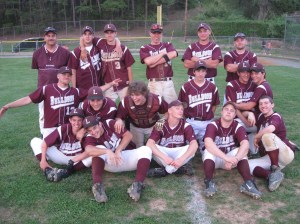 The fun version of the Post game team pic