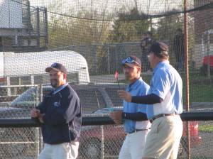 The Panther coaching staff.