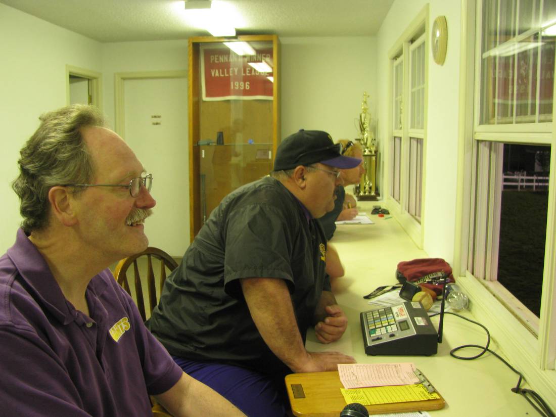 The friendly faces behind the Little Giants working the regionals.