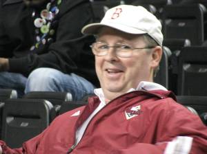 Steve Cox will be working the PA today @ Bridgewater College for the Softball Finals.