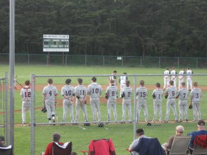 National Anthem before Riverheads @ Wilson