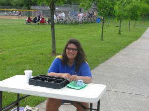 The Always smiling face at the Ticket window.