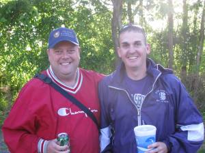 Greg Brill pictured here with Strasburg's Matt Hiserman
