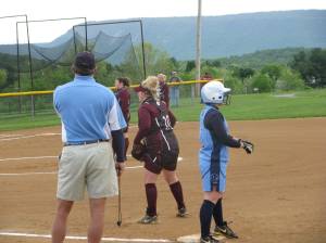 1St inning at 1ST Base...