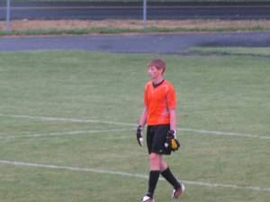 All-District Keeper Hayden Miller kept the Cougars off the board.
